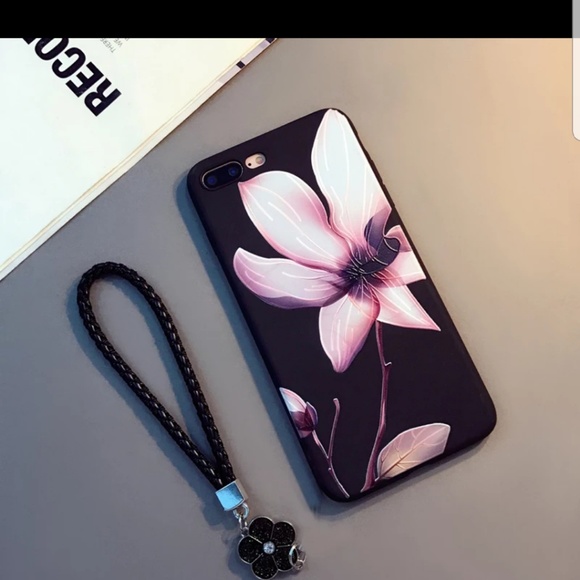 Lotus Flower Case For iPhone 8 Plus XS Max XR 3D - Picture 2 of 3